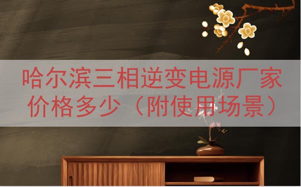 哈尔滨三相逆变电源厂家价格多少（附使用场景）